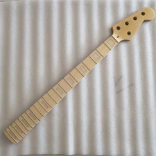 75mm heel width 5 String Maple bass guitar neck 21 fret 34 inch gloss 