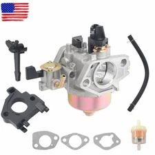 Handdo Carburetor W/Fuel Line Fit For Honda GX340 GX390 11HP 13HP 16100-ZF6-V01