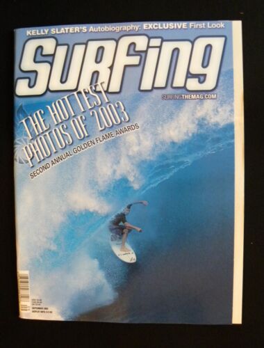SURFING MAGAZINE UNCIRCULATED  2003 VOL.39 SEP. SURFING HAWAII SURFER LONGBOARD  - Picture 1 of 3