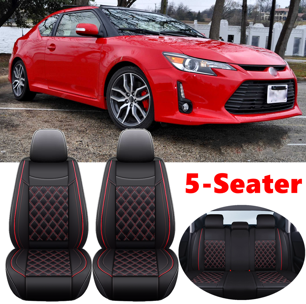 For Scion TC xB Luxury Car Seat Covers Full Set PU Leather
