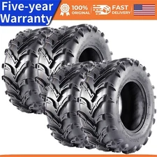 🔥Pack of 4 25x8x12 25x10x12 ATV/UTV Tires 25x8-12 Front & 25x10-12 Rear 6PR 