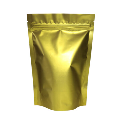 100/500/1000 Gold Mylar Packaging Bags Resealable Candy Cookie Storage Pouch