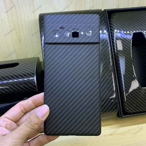 100% Carbon Fiber Case For Google Pixel 8/7 Pro Genuine Aramid Ultra-thin Cover - Picture 13 of 14