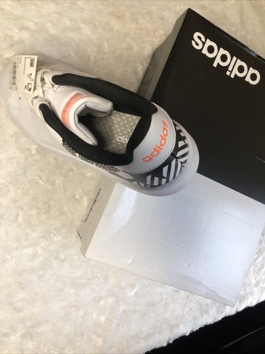 Adidas Advantage Graphic Lace Up Women's Sneakers Shoes White EH1112 Size 9,10 - Picture 8 of 12