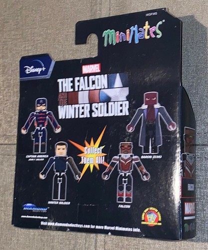 Marvel Minimates The Falcon & Winter Soldier Series Falcon & Baron Zemo Set (WG) - Imagen 4 de 4