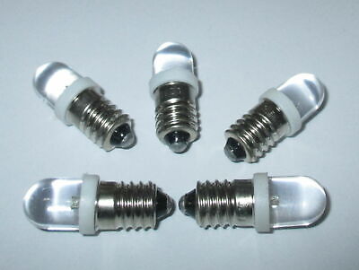 10 x Glühbirne E5.5 für Puppenhaus oder Krippenlampen 3,5Volt *NEU*