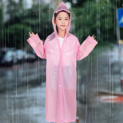 Children Raincoat Kids Raincoat Poncho Raincoat Jacket Waterproof Rain Coat - Picture 4 of 17