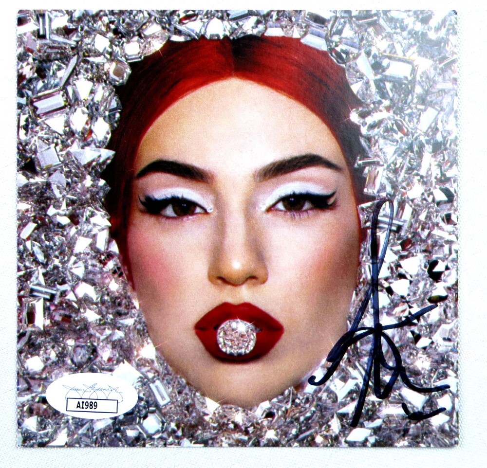 Ava Max Signed Autographed CD Insert Diamonds & Dancefloors