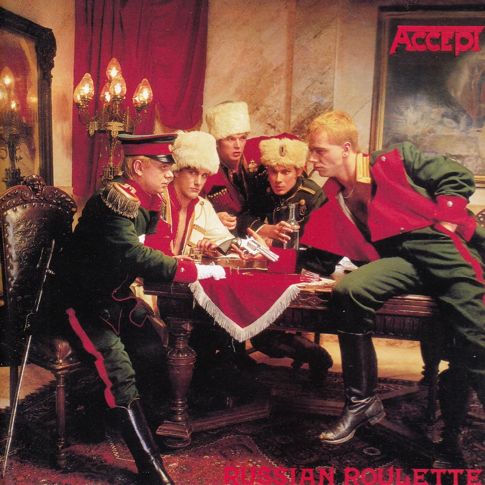 ACCEPT russian roulette  + 2 Bonus Tracks  remastered edition
