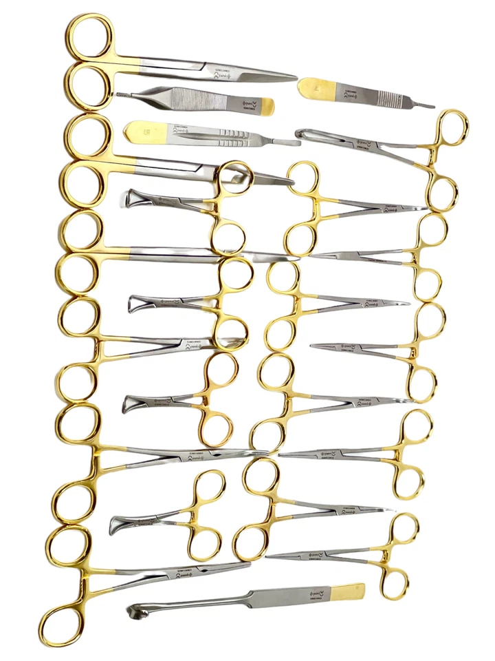 82 PC GENERAL SURGERY SPAY PACK SURGICAL VETERINARY INSTRUMENTS-GERMAN STAINLESS - Image 4 of 4