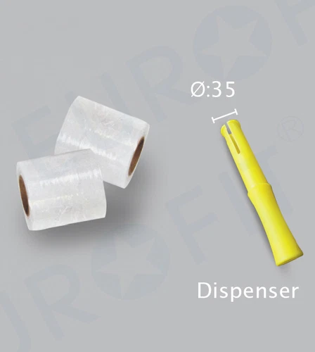 Bundling Film 100mmx250mx20um Clear Stretch Shrink Film Small Core Pallet Wrap