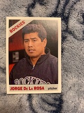 2015 Topps Heritage #205 Jorge De La Rosa Colorado Rockies