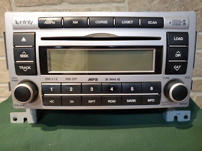 Infinity cd changer Mp3 XM rdy OEM original stereo 2007