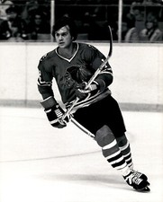 CGE4 Original Photo TOM LYSIAK 1978-86 CHICAGO BLACKHAWKS FORWARD NHL HOCKEY