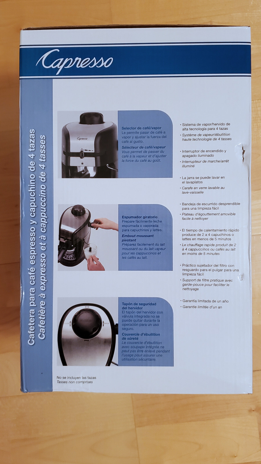 Capresso Steam Pro 4 Cup Expresso Cappuccino Machine for sale online eBay