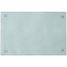 12pcs Sublimation Blank Tempered Glass Cutting Board White Coating Glossy/ Rough