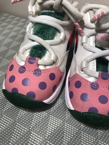 Reebok Question Mid Iverson Candy Land Sneakers Boy Girl Sneaker size 8 (140mm) - Picture 5 of 18