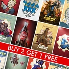 Fallout Game Poster Print TV Series Wall Art Gaming Gift Idea A4 A3 A2