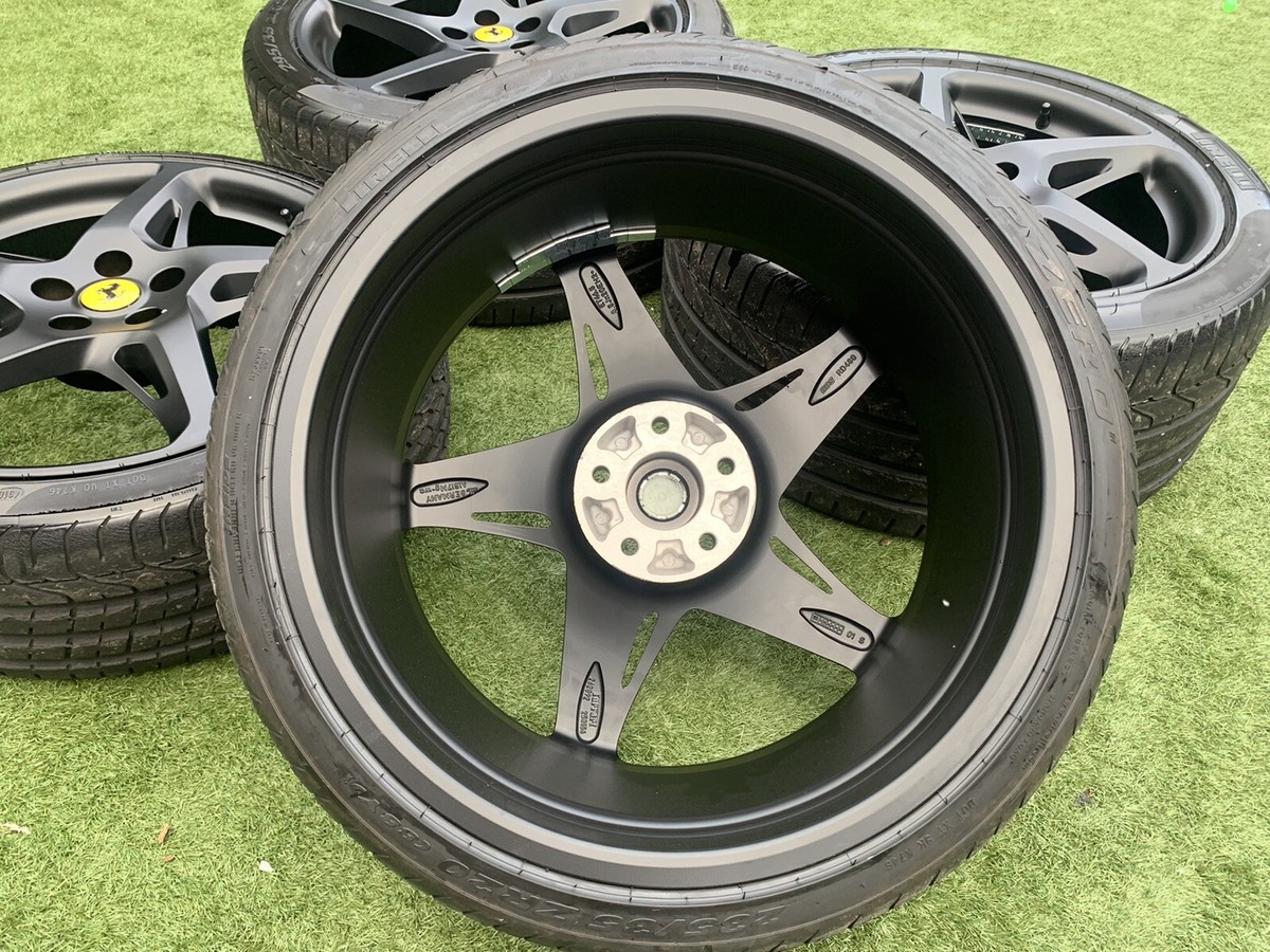 稀少品C.D.C s.r.l FERRALI 456GT made ITALY 4 X 20” Genuine Ferrari 458 Italia Spider Alloy Wheels And