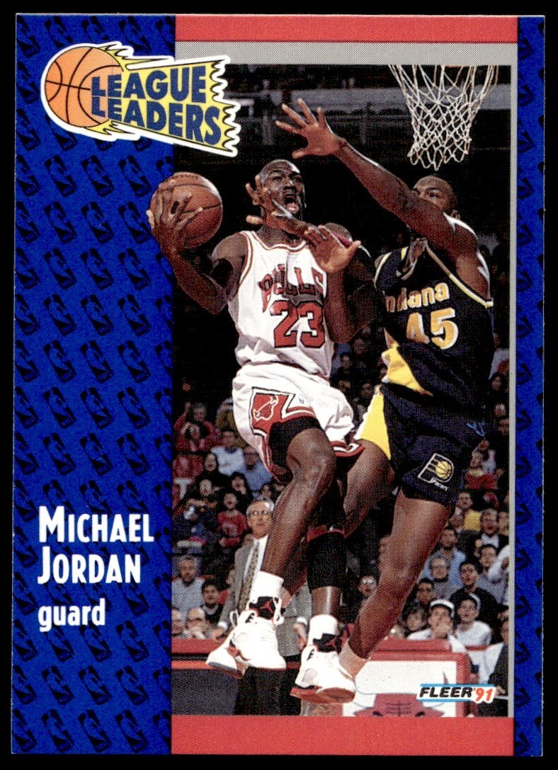1991-92 Fleer Michael Jordan G47 Chicago Bulls #220
