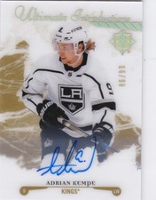 Adrian Kempe 17/18 UD Ultimate Introductions GOLD Spectrum Auto /99