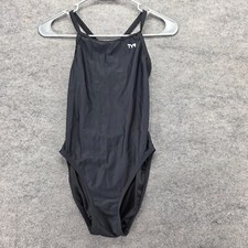 TYR One Piece Swimsuit Womens 30 Black Swimwear