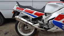 Yamaha FZR 1000 EXUP R e RU Scarico MTC tondo inox STRADA LEGALE