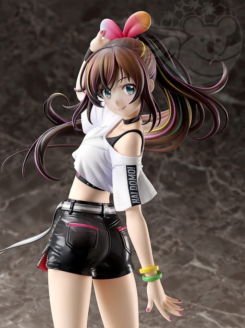 Más fuerte Kizuna AI hola mundo personaje escala 1/7 PVC ABS figura juguete v...