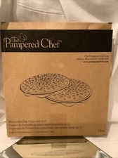 ***NEW IN BOX***Pampered Chef Microwave Chip Maker