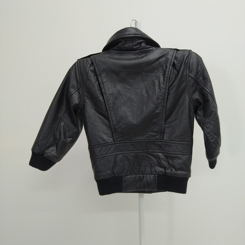 Tanners Avenue Boys Jacket Size S Black Long sleeve Lamb Leather - Picture 5 of 10