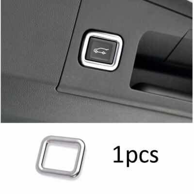 For Cadillac XT5 2016-2020 ABS Matte Silver Back Door Tailgate Switch Cover Trim