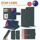 Samsung S25 S24 S23 S22 S21 S20 Ultra Leather Detachable Flip Case Wallet Cover