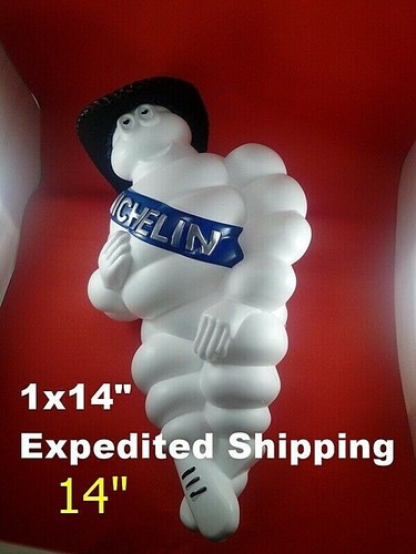 14" MICHELIN MAN FIGURKA LALKI BIBENDUM KOLEKCJONERSKA REKLAMA OPONA, DEKORACJA CIĘŻARÓWKI - Zdjęcie 76 z 101
