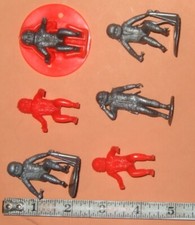 Orig. OLD 1960's Marx Astronauts for Moon Base Landing Space Playset etc