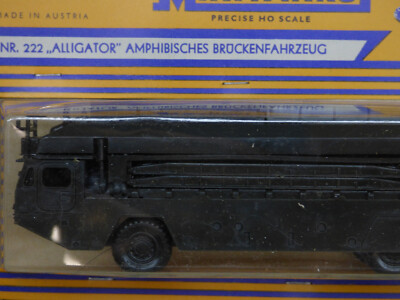 アリゲーター Roco Minitanks Modern US Alligator Amphibious Bridge Truck