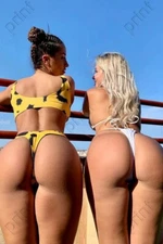 Sexy Blonde Beautiful Pretty Bikini Hot Busty Risque 4x6 8x10 13x19 F3676