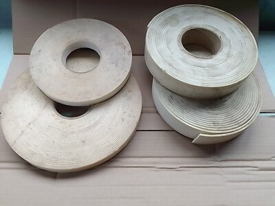 JOB SET 4 ROLLEN Neopren selbstklebend schaumgestützt Schwammstreifen Rollenband 20x1mm