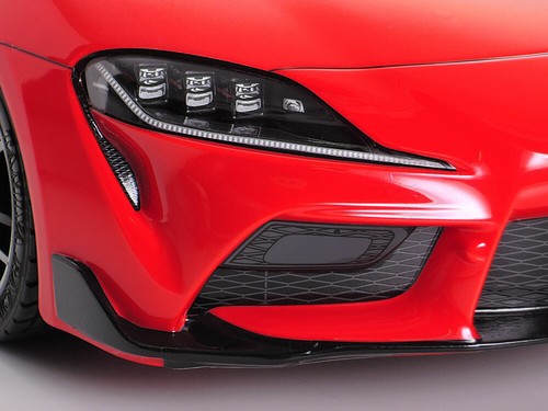 TAMIYA TOYOTA GR SUPRA CLEAR BODY SET FOR 1/10 RC TOURING CAR TT01 TT02 51622 - Picture 5 of 5