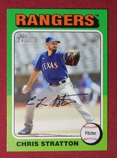 2024 Topps Heritage #430 Chris Stratton Texas Rangers