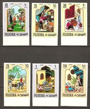 Fujeira 1967 Märchen Ali Baba 186-191 ungezähnt postfrisch