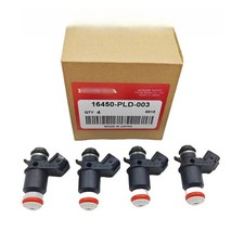 4pcs Honda Oem Fuel Injectors 16450-pld-003 For 01-05 El Civic 1.7l 4pcs Honda Oem Fuel Injectors 16450-pld-003 For 01-05 El Civic 1.7l