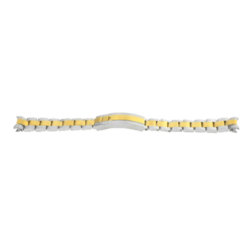 20MM OYSTER WATCH BAND FOR 36MM ROLEX DATEJUST GLIDE LOCK TWO TONE TOP QUALITY - Picture 4 of 8