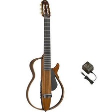 Yamaha SLG200N NT Silent Nylon String Classical Guitar with PA-3C Adapter