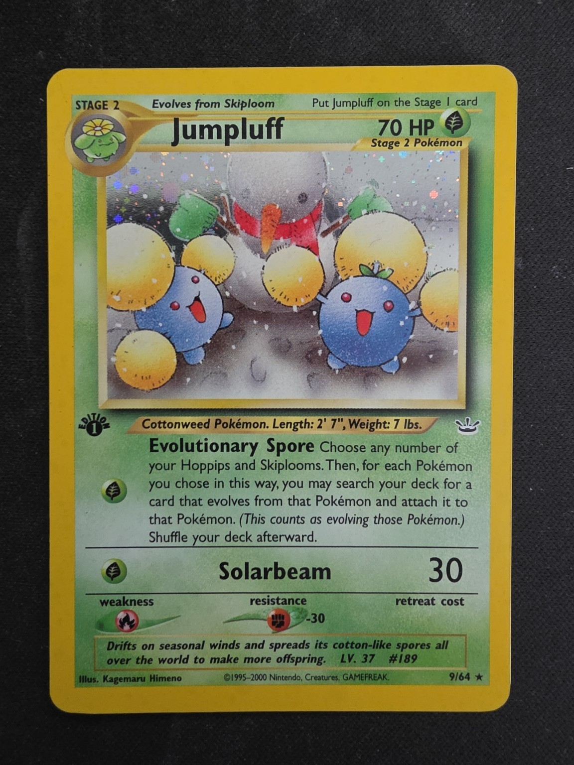 Jumpluff 09/64 Neo Revelation Holo 1st Edition