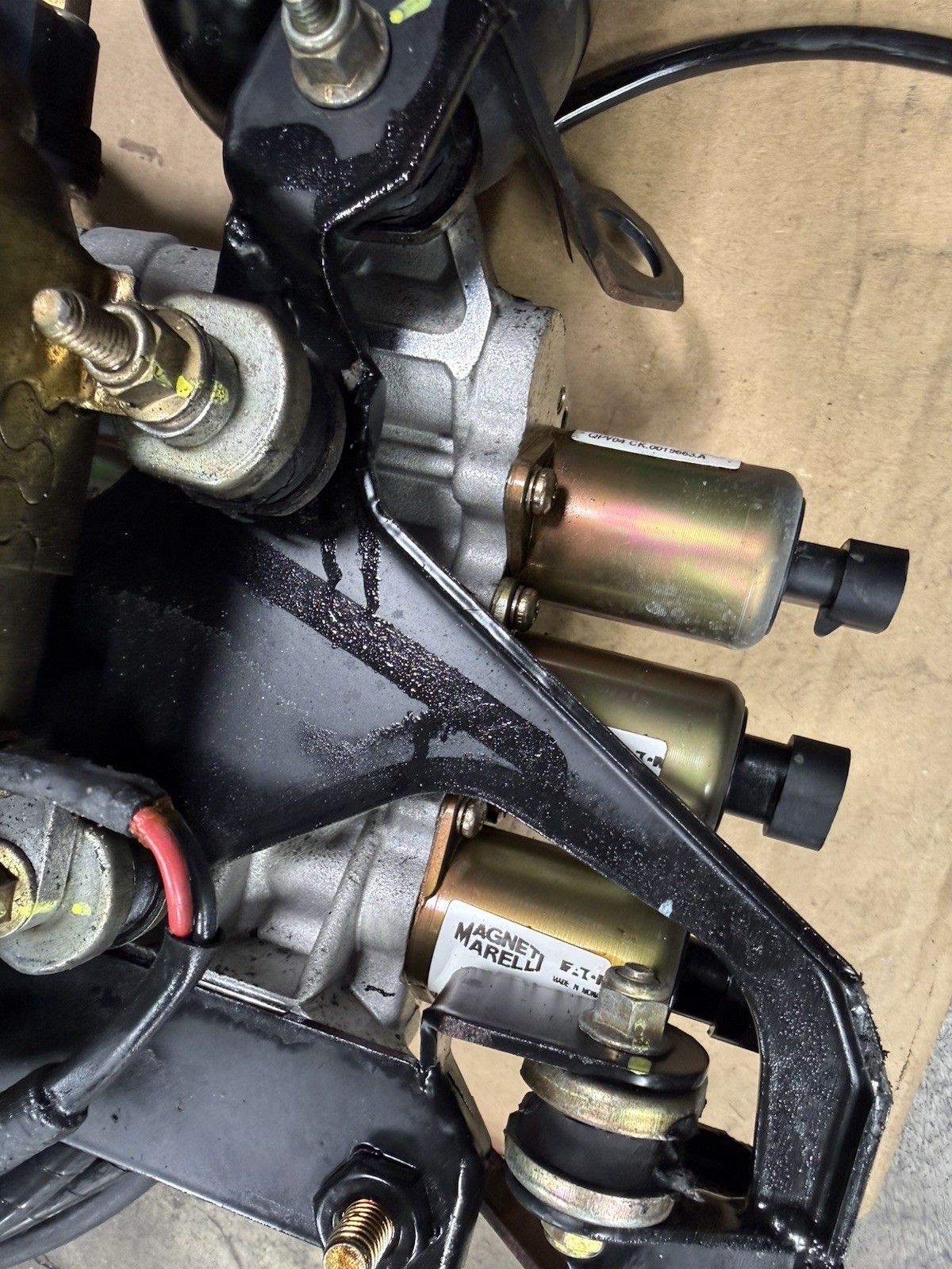 Ferrari 575 F1 Hydraulic Actuator and Power Unit with Pump and Lines