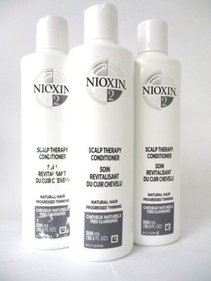 Nioxin System # 2 Scalp Therapy Conditioner 10.1 oz (3 bottles)
