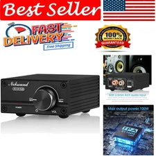 Powerful 100W Mini Amplifier for Passive Subwoofers - Superior HiFi Sound