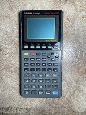 VINTAGE CASIO fx-8700G Scientific Graphing Calculator (NEW BATTERIES) - Working