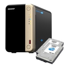 Image of Qnap QNAP TS-264 NAS 2-Bay Quad-Core 8GB RAM 2x HDD 160GB M.2 NVMe