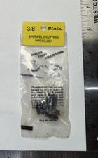 Blair 13214 - 3pk 38 De Spotweld Replacement Cutters. Nos Blair 13214 - 3pk 38 De Spotweld Replacement Cutters. Nos